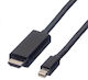 Value Cable HDMI male - HDMI male 2m Μαύρο