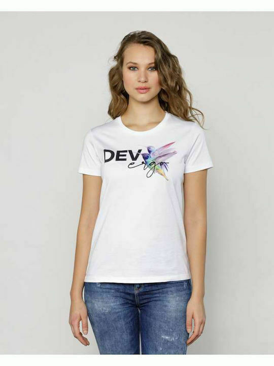 Devergo Damen T-shirt Weiß