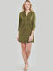 Mini Kleid Khaki
