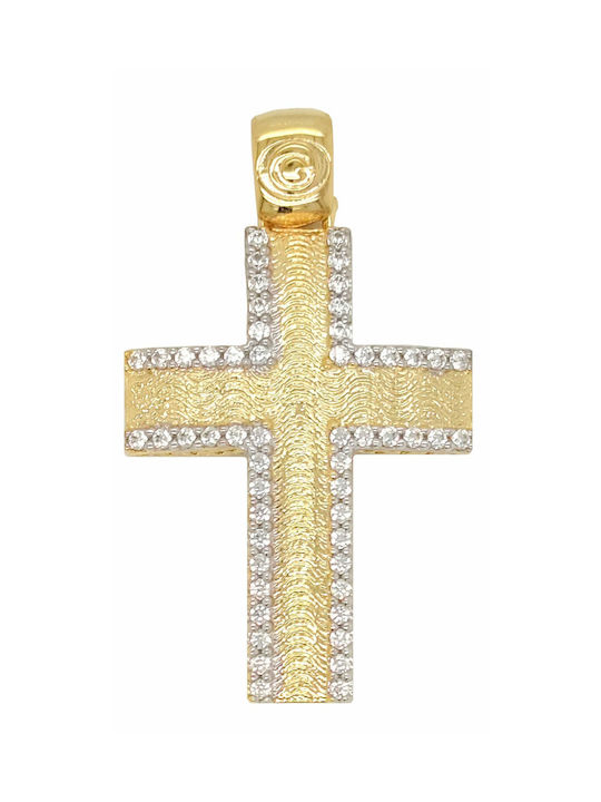 Mertzios.gr Gold Cross 14K