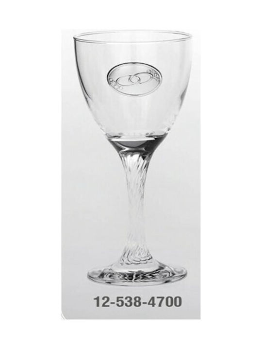 Ζήβας Wine Glasses for Wedding made of Crystal 1pcs