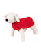 Happet Strickpullover Hund in Rot Farbe 30cm.