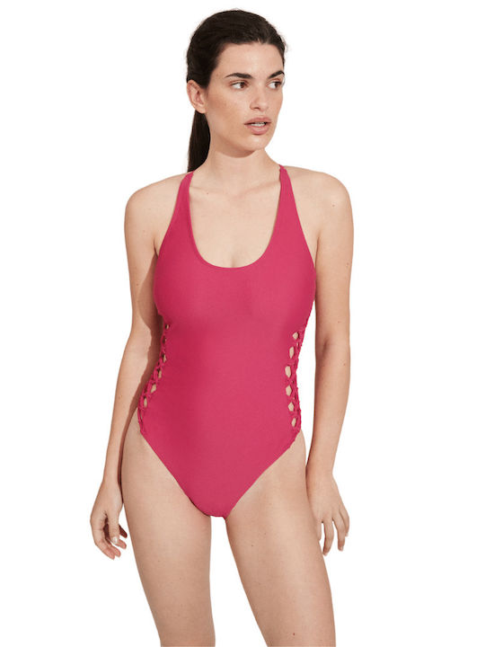 Ysabel Mora One-Piece Swimsuit Fuchsia