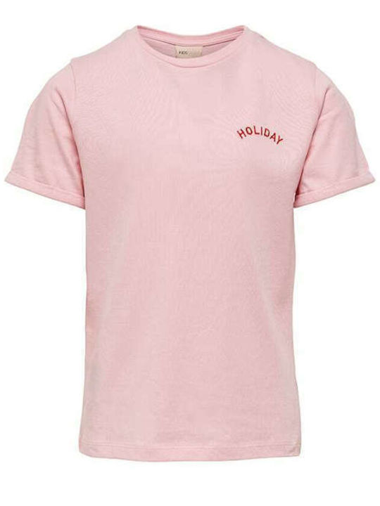 Only T-shirt Ροζ