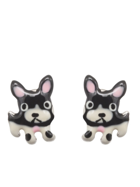 Woofie Kids Earrings Studs made of Silver