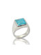 Mentzos Women's Ring from Silver