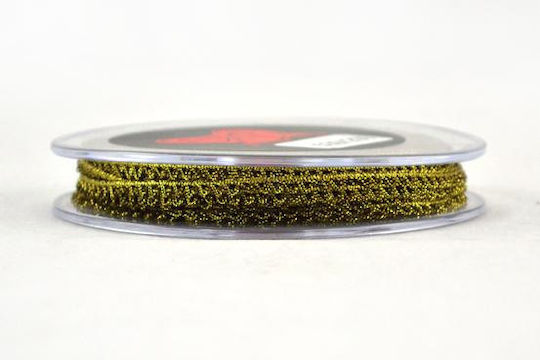 LiebeQueen Band Monochrom Schwarz Metallisch 9meters mit Breite 3mm