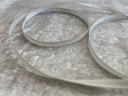 Riniotis Gro Band Monochrom Silber mit Breite 3mm