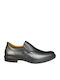 Leder Herren Freizeitschuhe Anatomisch Schwarz