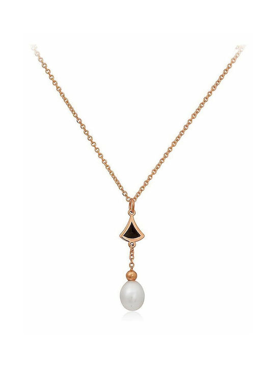 Paraxenies Necklace from Rose Gold 14K