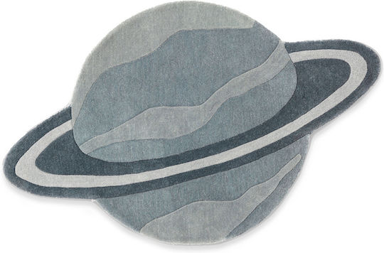 Brink & Campman Kinder Teppich Blau 75x120cm