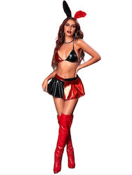 Tres Chic Costum Sexy Roșu
