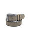 Legend Accessories Men's Leather Belt Beige