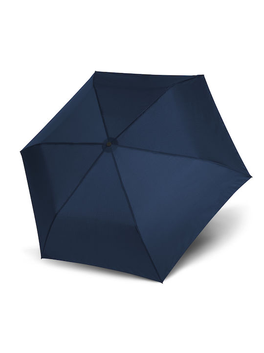 Doppler Regenschirm Kompakt Blau