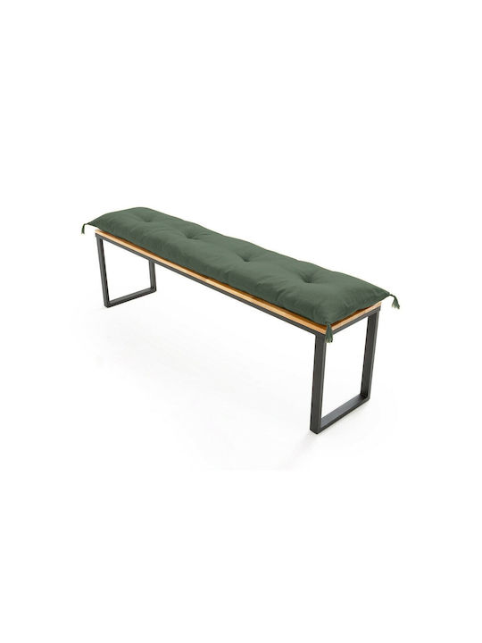 La Redoute Interieurs Garden Bench Cushion One Size Green 120x35cm