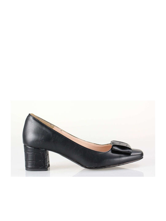 Blondie Leder Pumps Schwarz