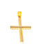 Gatsa Women's Gold Cross 14K