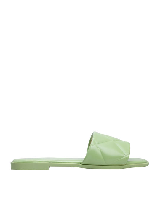 InShoes Damen Flache Sandalen in Grün Farbe