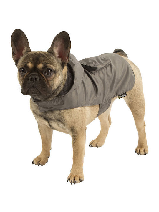 Kerbl Hundemantel Wasserdicht Braun mit Rückenlänge 35 cm.