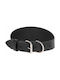 Kerbl Dog Collar Leather in Black color 15mm x 40cm
