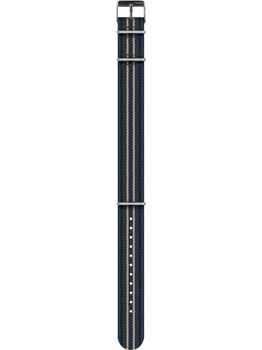 Timex Υφασμάτινο Λουράκι Navy Μπλε 20mm