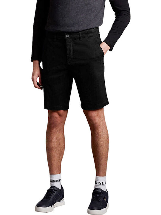 Lyle & Scott Ανδρική Βερμούδα Chino Μαύρη