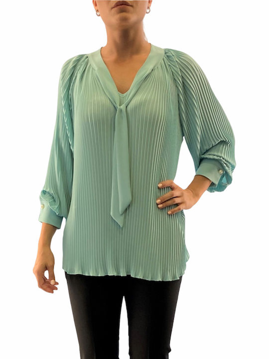 Passager Women's Blouse Long Sleeve Green