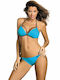 Marko Bikini Set Bra & Slip Bottom Blue