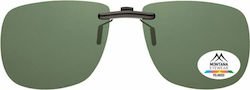 Montana Eyewear Clip On σε Πράσινο χρώμα