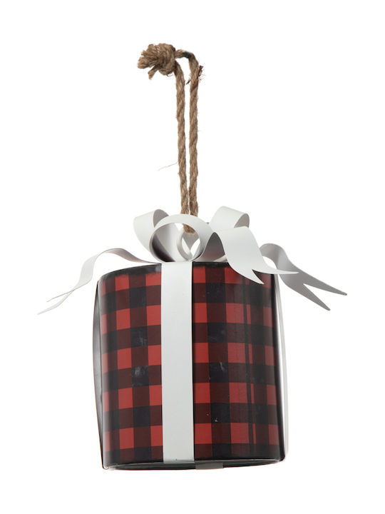 Hanging Ornament Gift Metallic Multicolour 15x15cm