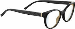 Elie Saab Plastic Eyeglass Frame Black ES 076 807