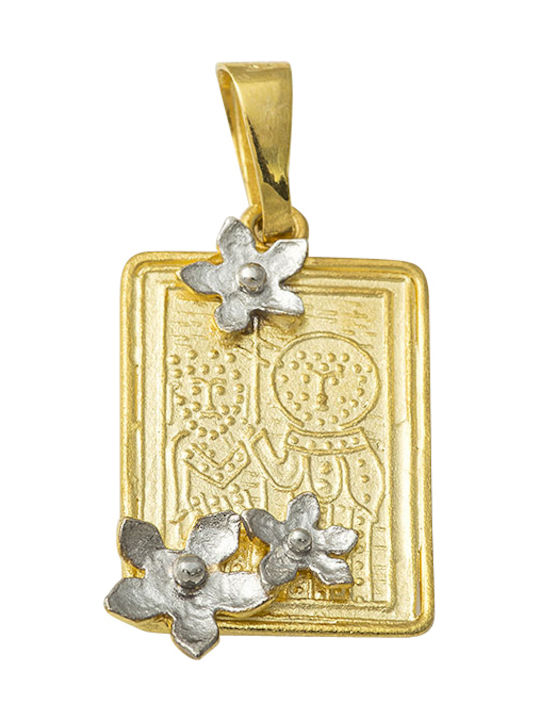 Kosmima Shop Anhänger Kinder Amulett Konstantinato aus Gold 14K 24864