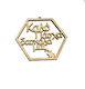 Woodseason Wooden Letters 1pcs