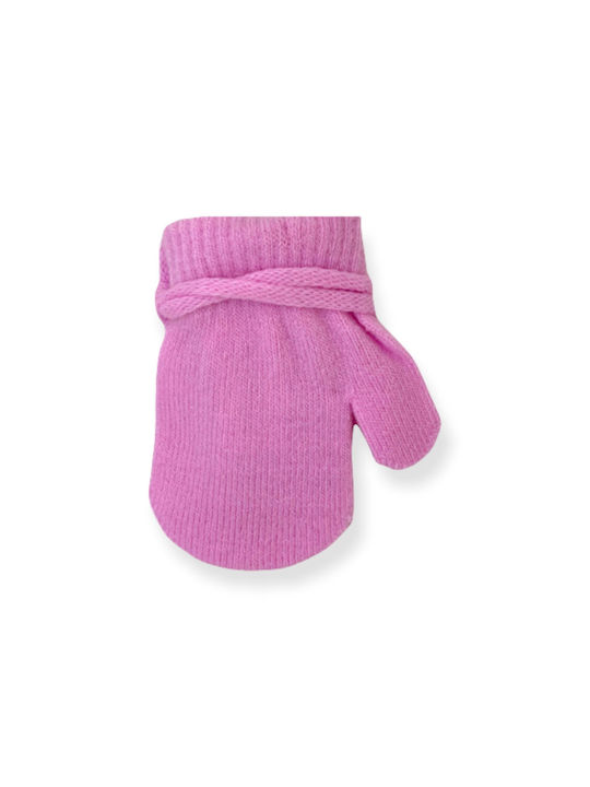 Childrenland Παιδικά Γάντια Χούφτες Ροζ