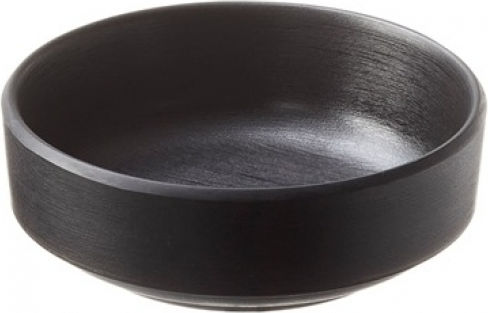 Leone Bol de Servire Rotund din Melamină Negru cu Diametru 15buc 6buc