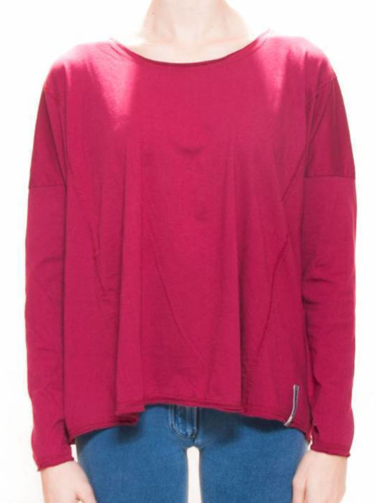 Freddy Women's Blouse Long Sleeve Pink