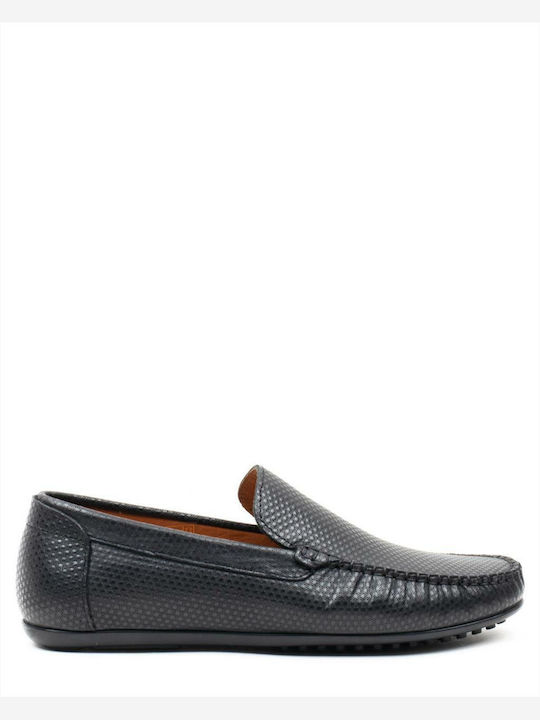 Vice Footwear Δερμάτινα Ανδρικά Loafers σε Μαύρο Χρώμα