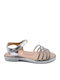 Kinder Sandalen Anatomisch Silber