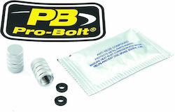Pro Bolt Motorcycle Silver 2DCAP10S