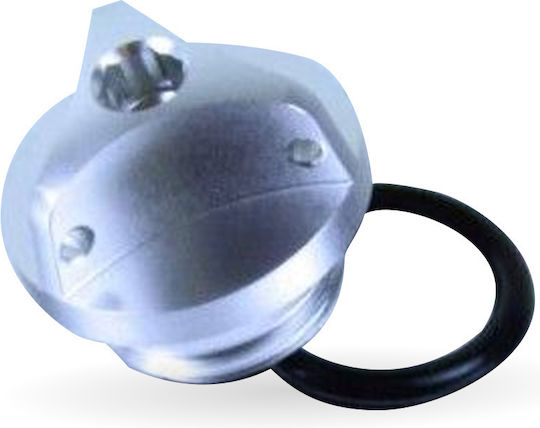 Pro Bolt Motorcycle Oil Cap Silver OFCH10S