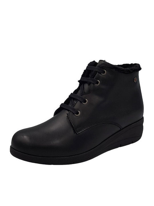 Pepe Menargues Leather Women's Ankle Boots Plat...