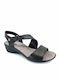 Anatomic Women's Leather Platform Shoes Black