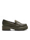 Women's Moccasins in Green Color