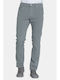 Trousers Elastic in Regular Fit Gray