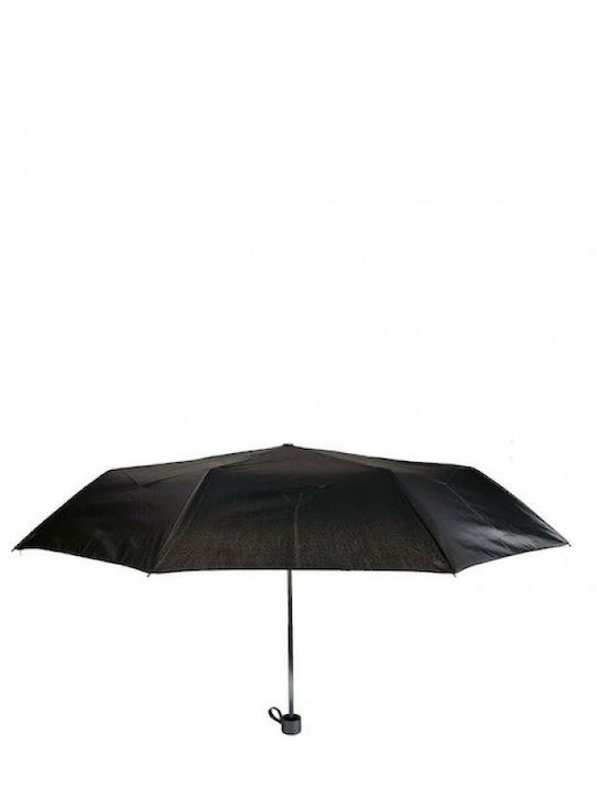 Rain Umbrella Compact Black