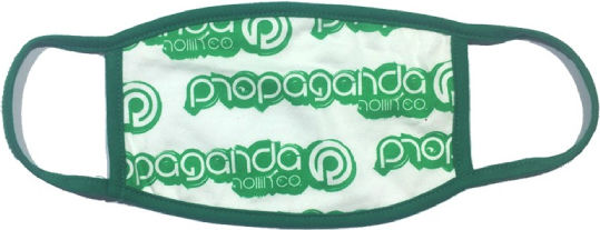 Propaganda Protective Mask Fabric Green 1024-1332-1003-13 1pcs