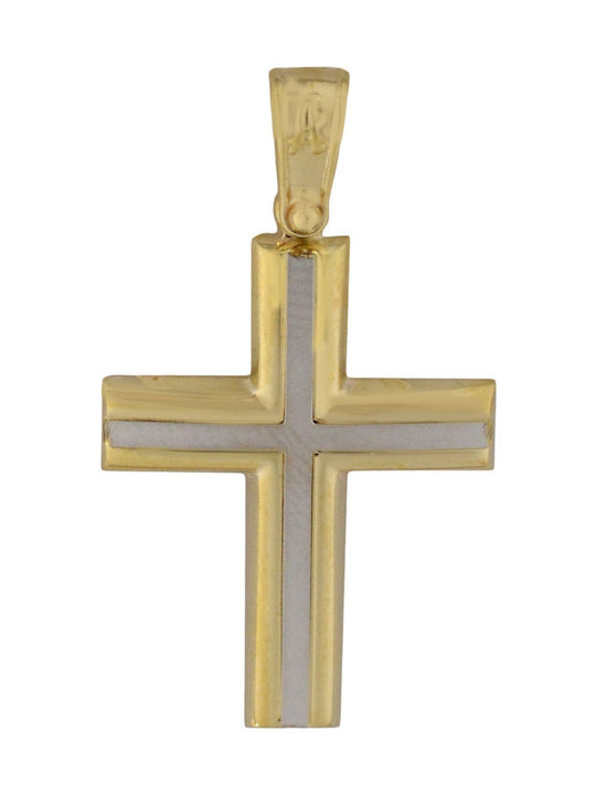 Mertzios.gr Gold Cross 14K