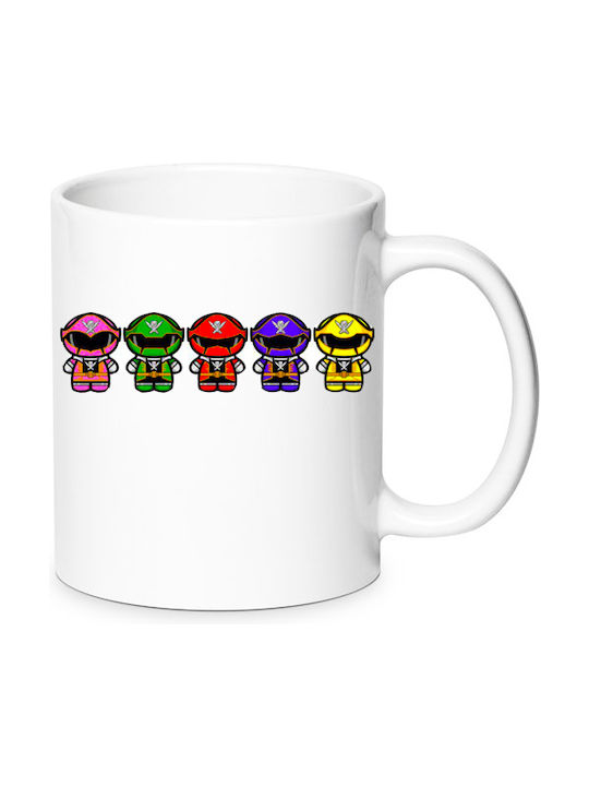 Power Rangers Ceramic Cup 330ml