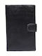 Leather Women's Wallet Classic Black