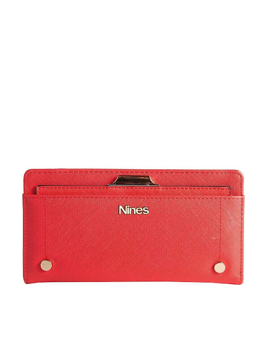 Nines Γυναικείο Πορτοφόλι Κόκκινο